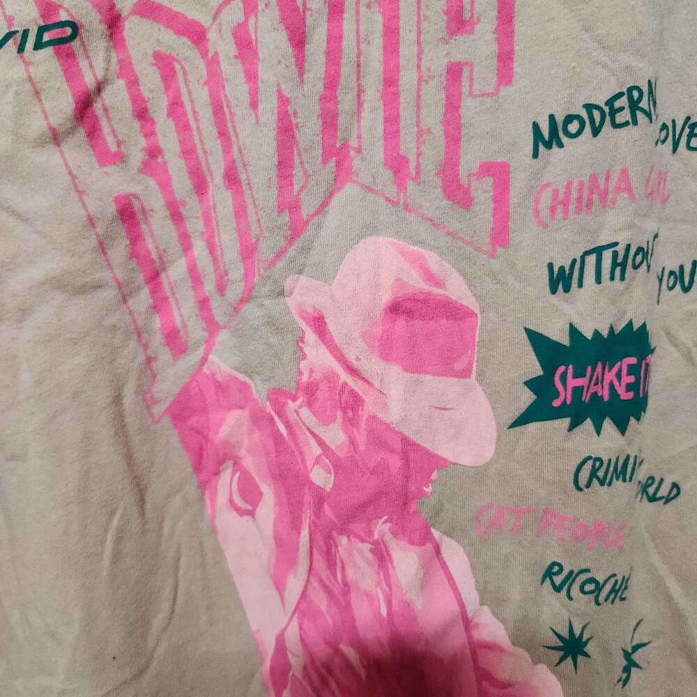 David Bowie tshirt